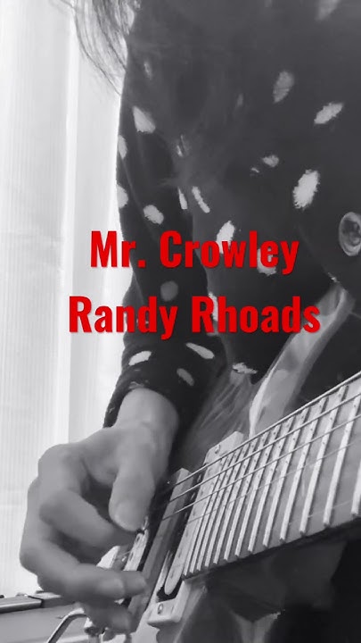 ozzy osbourne mr crowley randy rhoads
