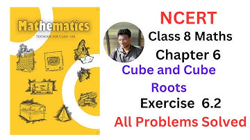 NCERT Maths Class 8 Chapter 6 Cube and Cube Roots Exercise 6.2 - Fully Solved #ncert #cbse
