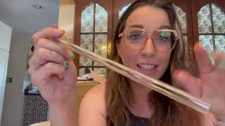 Hiware Reusable Glass Straws Set Review, Glass straw set