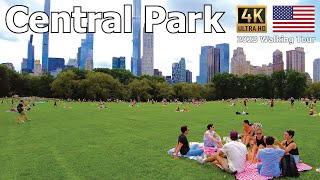 Central Park  New York City  2023 Walking Tour in 4K