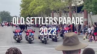 Old Settlers Parade 2022 feat. You’ve Got Maids Of Johnson County