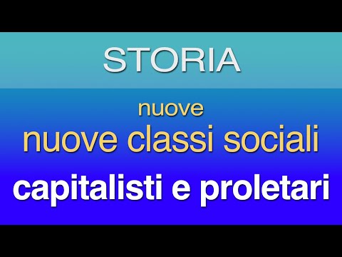 Video: Differenza Tra Borghese E Proletariato