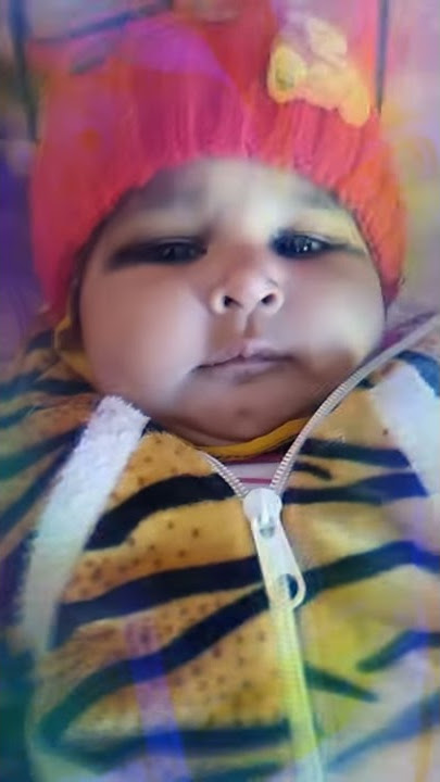 Cute baby & cute munda