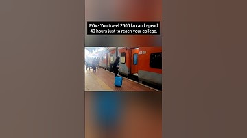 journey to NIT Trichy..Delhi to Tamilnadu #college #jee #iit #nit