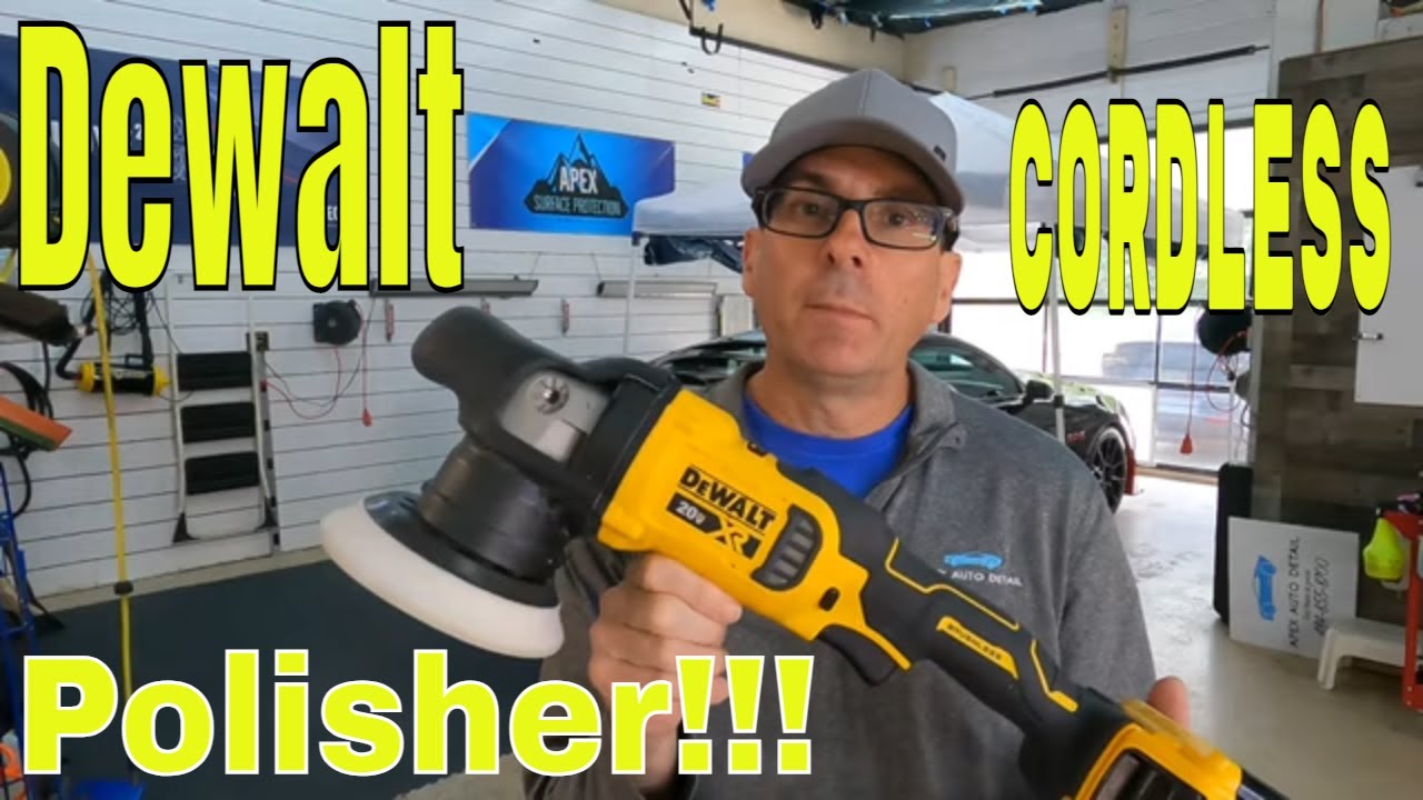 Dewalt Brushless Cordless Random Orbital Polisher!!! 