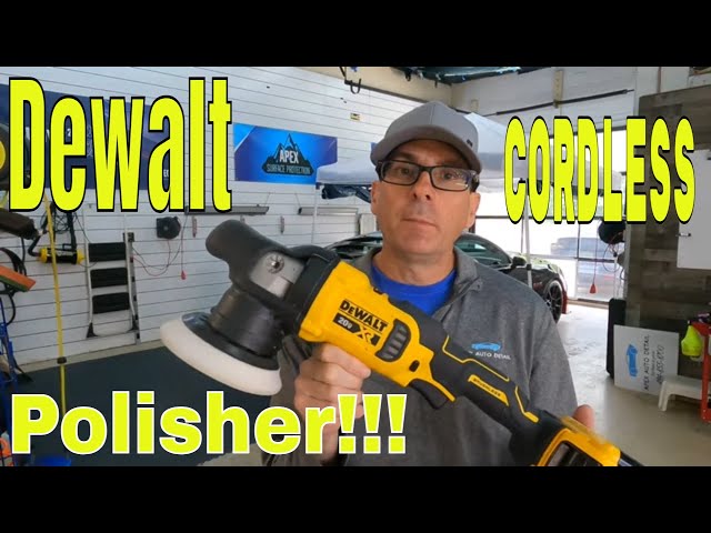 Dewalt Brushless Cordless Random Orbital Polisher!!! 