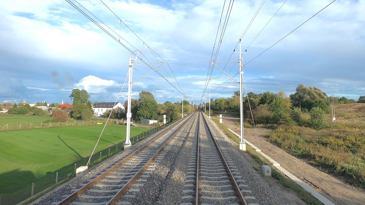 ★ 4K 🇩🇪 Frankfurt (Oder) - 🇵🇱 Rzepin - Szczaniec cab ride, Poland [09.2024] Führerstandsmitfahrt