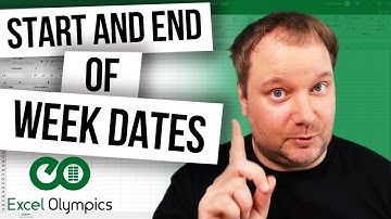 Begin- en einddatums van de week extraheren in Excel of Power BI