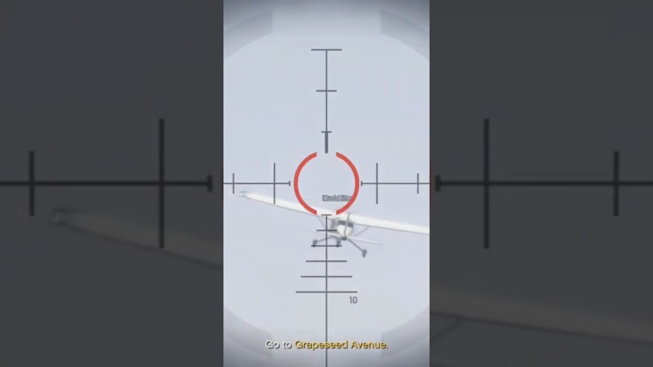 Clean plane snipe on PS5 