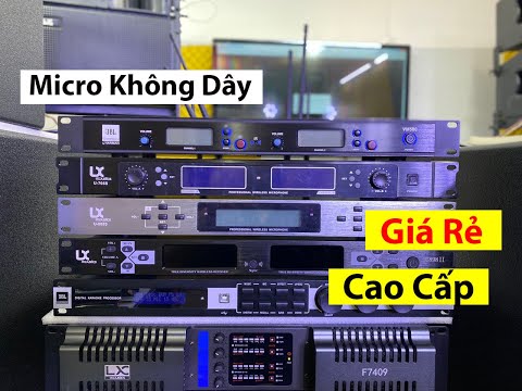 Báo Giá: 4 Dòng Micro Không Dây Cao Cấp và Giá Rẻ | Thắng Cao Audio