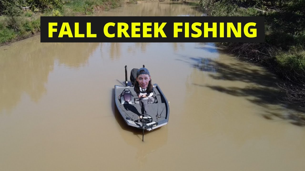 Chasing AGGRESSIVE Bass Way Up A CREEK (Fall Bass Fishing) YouTube