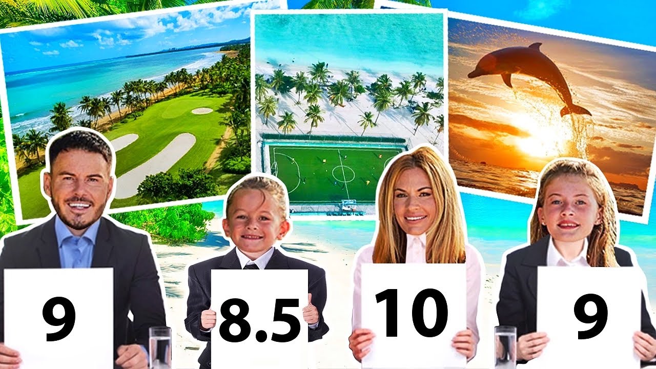 WE CAUGHT A SHARK...🦈😱 RATING OUR ISLAND'S ACTIVITIES!!