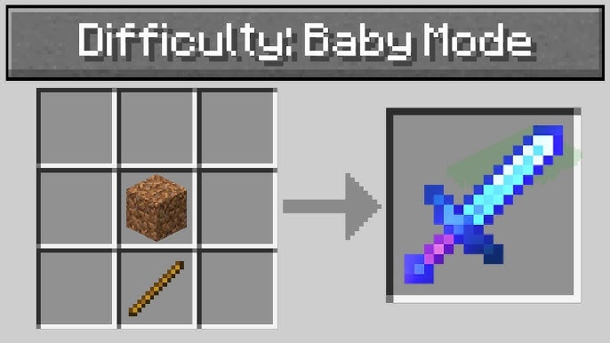 Minecraft Baby Mode (By Fundy) - Forums - Mod - Speedrun