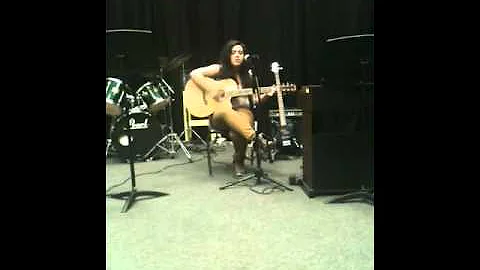Carla Fasolo singing sweet child 'O mine