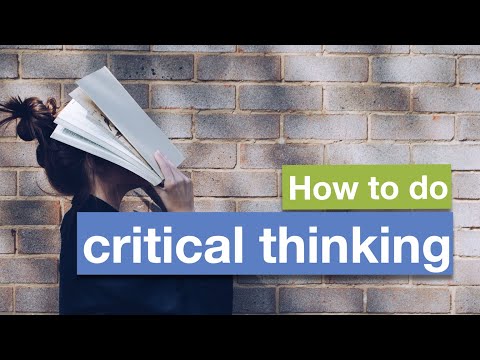 Critical thinking: how to prepare for essays