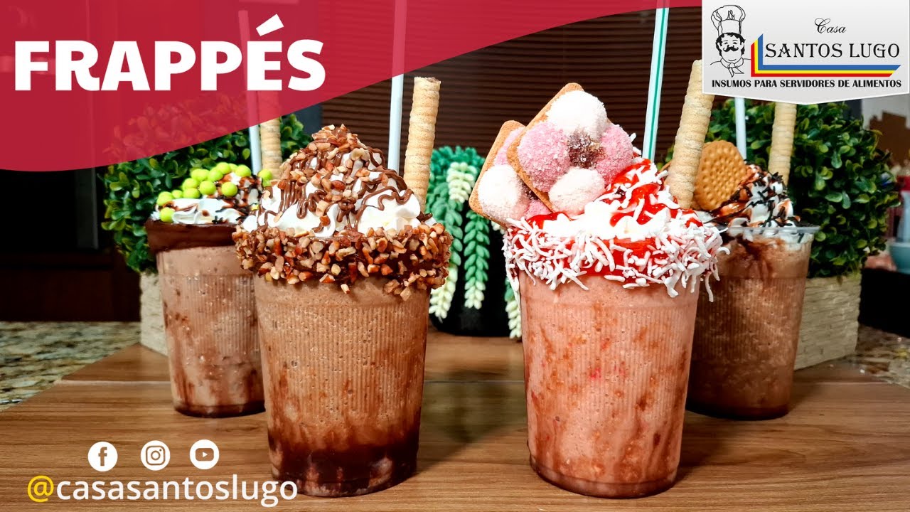 ⭐FRAPPÉS 🧋Receta fácil explicada paso a paso🧋