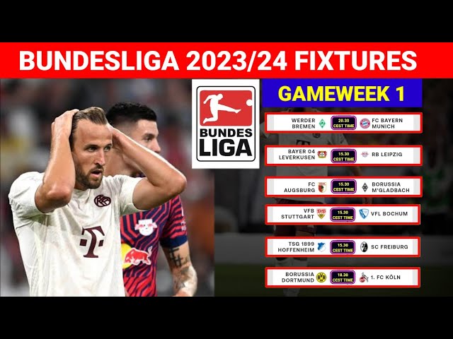 Bundesliga 2023-24 Matchday 8: Schedule, fixtures, how to watch