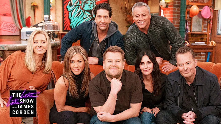 James Corden Visits the Cast at the 'Friends' Reun...