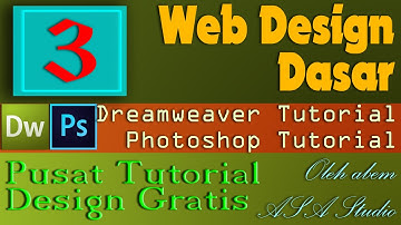 Web Design Dasar, 3, Membuat Halaman 2, Dreamweaver Photoshop Wamp Tutorial