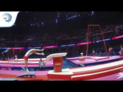 Murad AGHARZAYEV (AZE) - 2018 Artistic Gymnastics Europeans, qualification vault