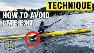 Mastering the Paddling Stroke: Coach Peyton's Guide to Avoiding a Late Exit