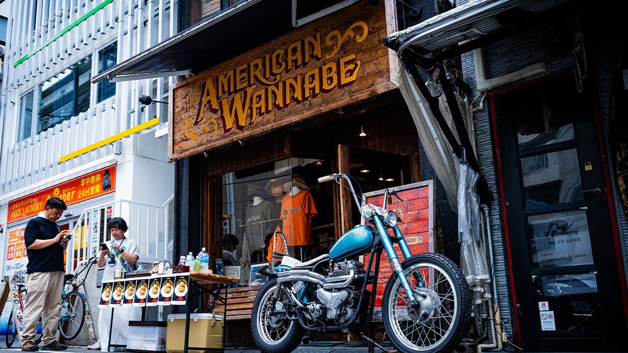 AMERICAN WANNABE】A Day in the Life of a Biker Traveling Alone in