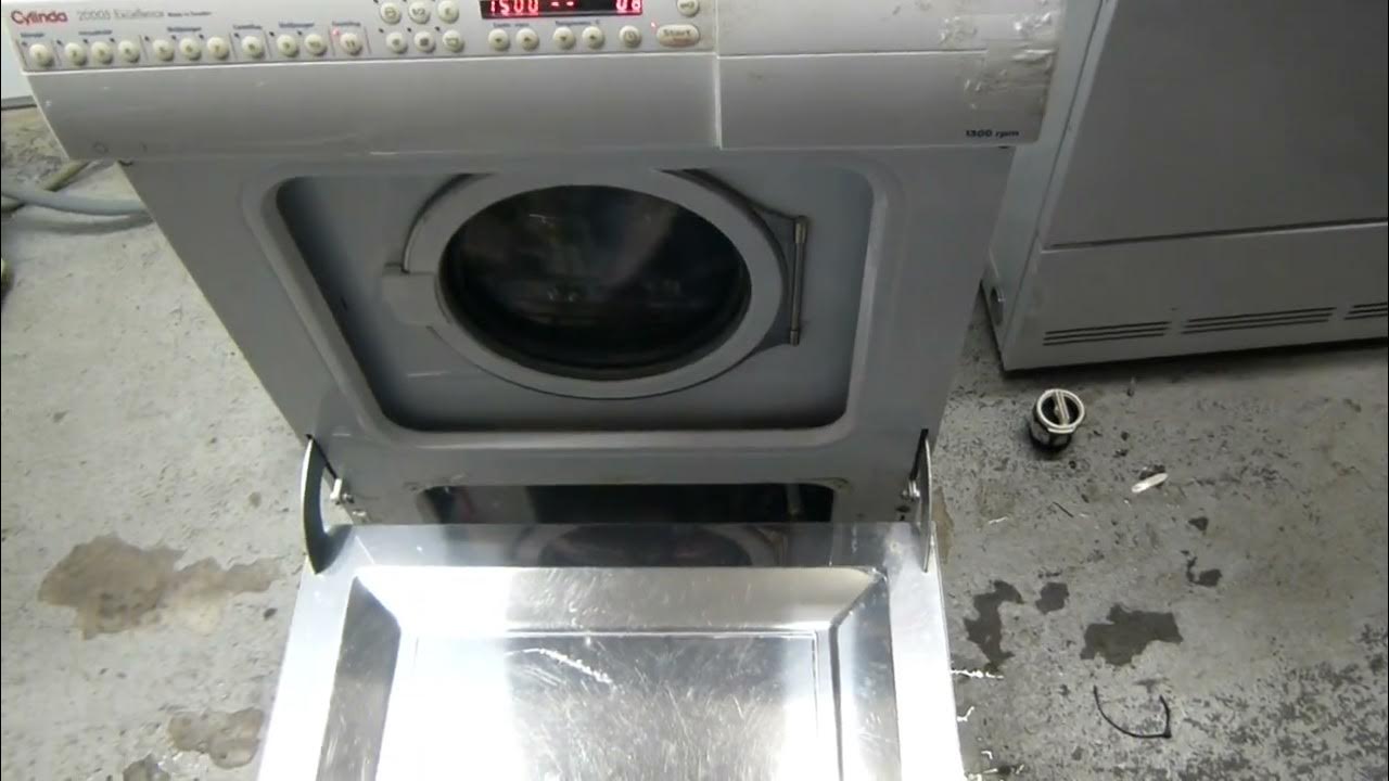 Miele WT745 & Asko/Cylinda 20005 test wash/spin YouTube