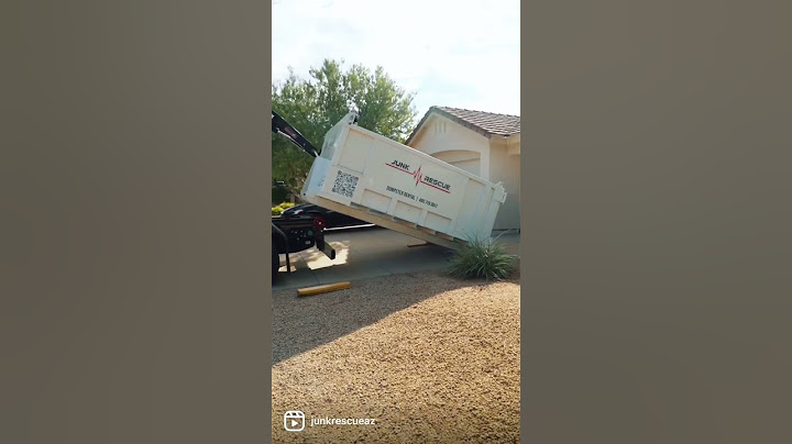 Junk Rescue 10 Yard Dumpster Rental