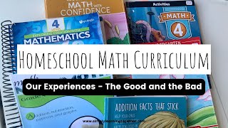 Homeschool Math Curricula We Have Tried  Our Experience  What Worked and What Didn't