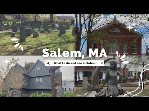 🌙 Salem, MA trip, Spring 2023 🔮 | What to do, eat, & see in Salem, the witch city