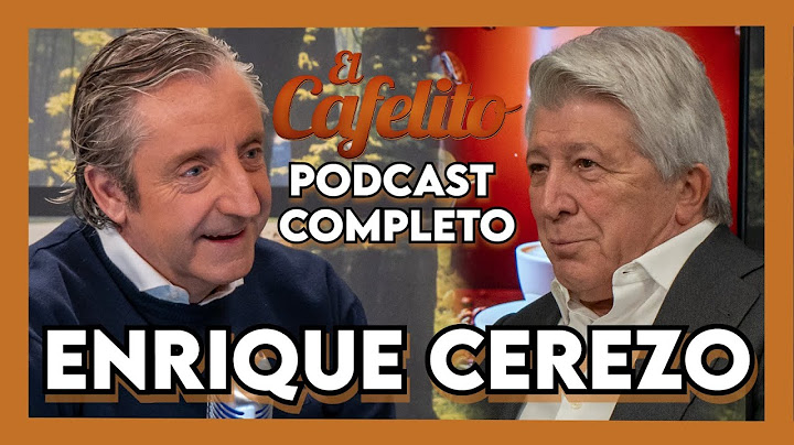 EL CAFELITO DE JOSEP PEDREROL #8 | ENRIQUE CEREZO | PODCAST COMPLETO