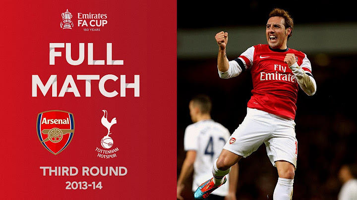 FULL MATCH | Gunners Dominate North London Derby | Arsenal vs Tottenham | Emirates FA Cup 2013-14