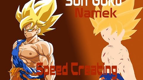 Goku Namek [Speed Creating]| Pivot Animator | DBZ