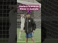 West Ham Gianluca Scamacca scores winner In Australia 🇦🇺⚒️ #coyi #football #whufc #whu #westham