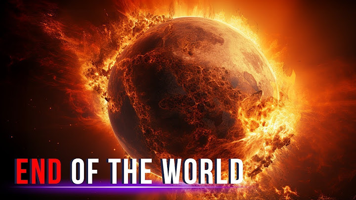 The End Of The World? It Will Come Much Sooner Than They Have Always Told Us