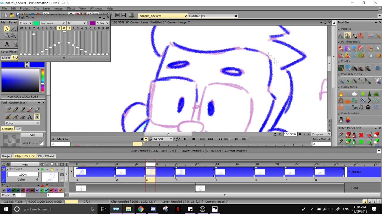 IamPrikle comparte su flujo de trabajo en TVpaint