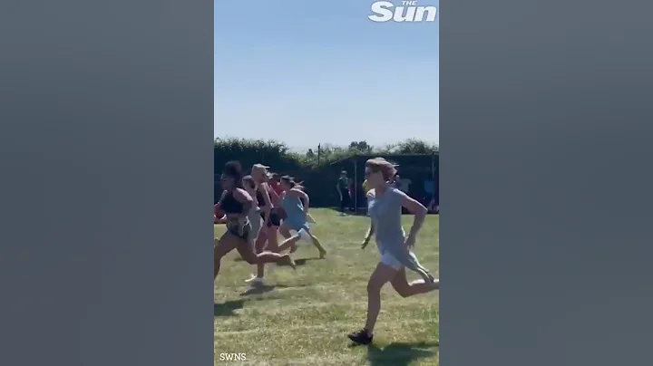 Mum faceplants and moons crowd on sports day #Shorts 🏃🏻‍♀️😅
