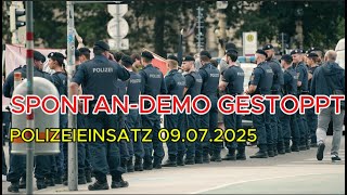 DEMO gegen OPEC-Konferenz löst POLIZEIEINSATZ aus | 09.07.2025