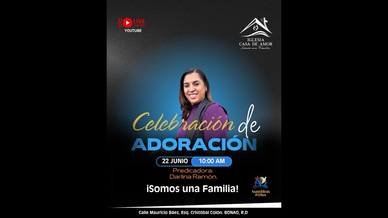 Culto de adoración a Dios | ICA | Iglesia Casa de Amor - YouTube