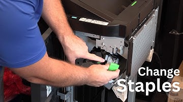 How to Change Staples in a Toshiba Copier