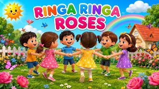 Ringa Ringa Roses|Nursery Rhymes|Kids Rhymes|English Rhymes|Kids Songs|Watch and Learn screenshot 2