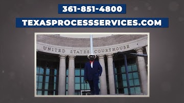 Texas Process Server - Texas Process Services - Texas Process Server