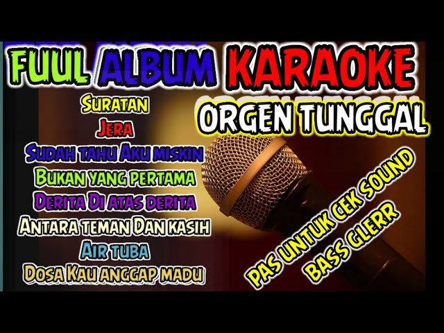 Fuul Album Karaoke Dangdut Orgen Tunggal - Fuul Lirik Berjalan class=