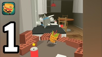 Silly Walks - Gameplay Walkthrough Part 1 | Kitchen Adventures: Levels 1-5 (Android, iOS)