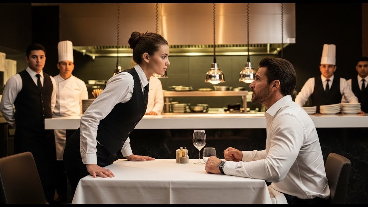 Alle Kellner fürchteten den arroganten Milliardär — bis die schüchterne Kellnerin sich wehrte