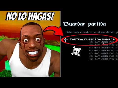 The Dangerous CORRUPTED SAVE BUG in GTA SAN ANDREAS!