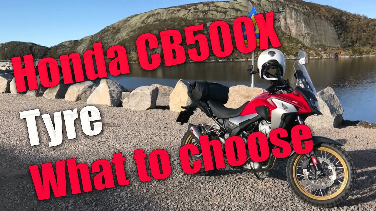 honda cb500x tyre size