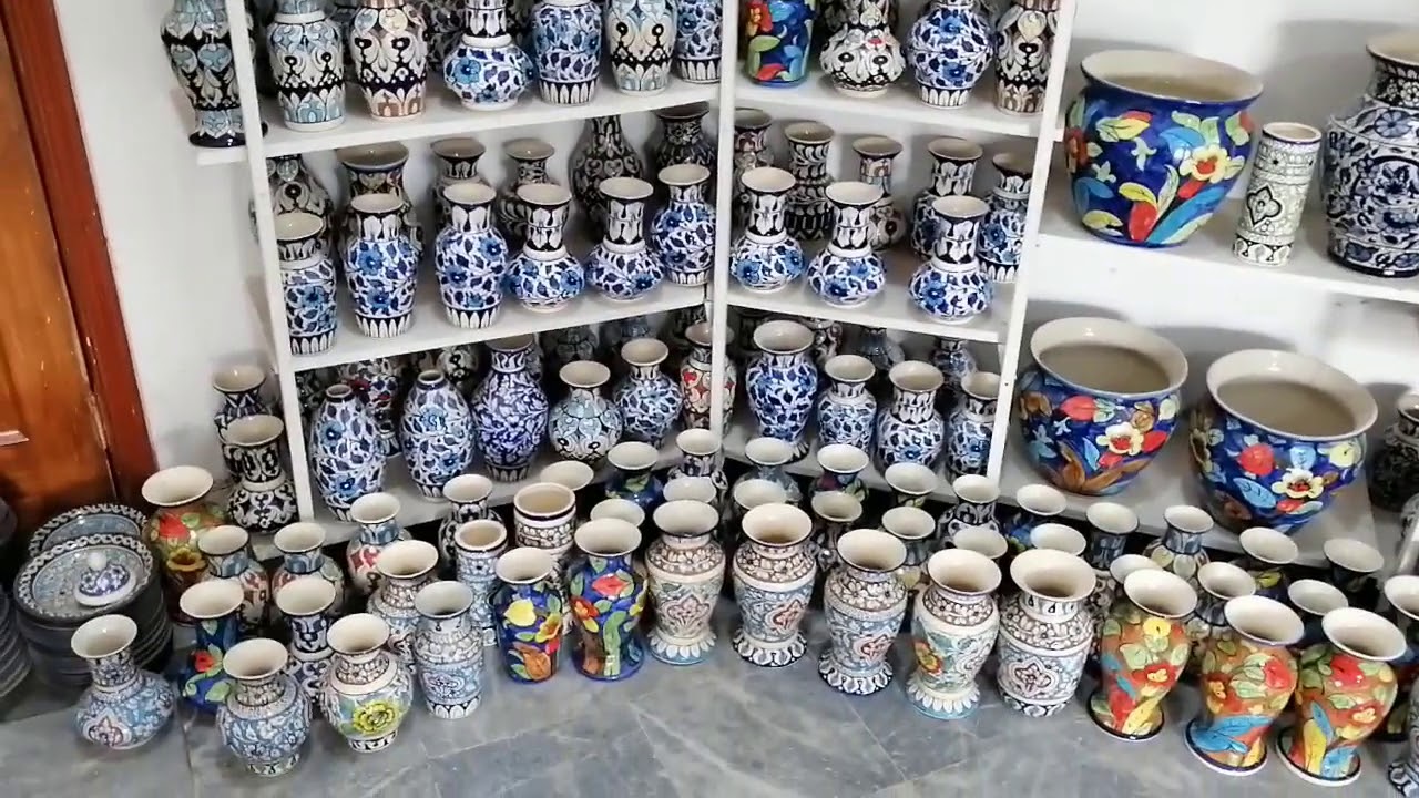 Blue Pottery Multan ORM HandiCraft YouTube