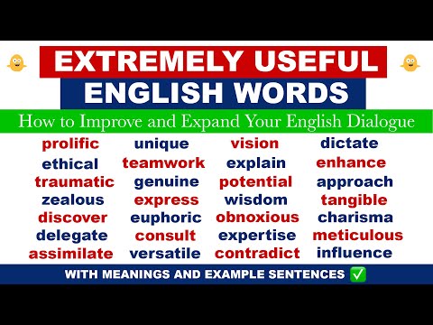 60 Mins of EXTREMELY USEFUL English Words, Meanings and Example Sentences | English Dialogue Words