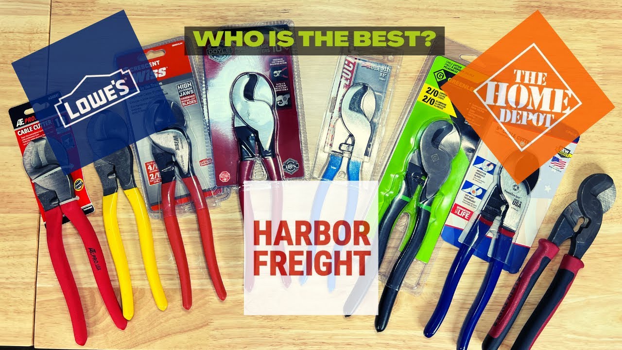 Which Is Better: Cable Cutters Or Bolt Cutters? - Blog - News - Hangzhou  GreatStar Industrial Co., Ltd